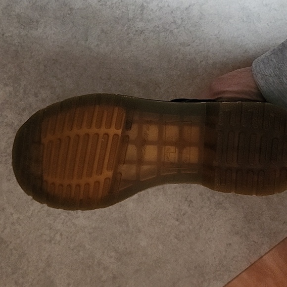 Dr. Martens Tartan Black & Green Mary Jane Loafer Shoes Size 7 - Picture 5 of 7